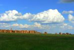 PICTURES/Fort Union - Santa Fe Trail New Mexico/t_Fort Union & Clouds3.JPG